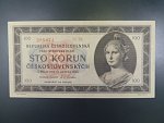 100 Kčs 1945 série N 38