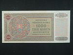 2000 K 1945 série 23Jň perf. SPECIMEN, poloha vodoznaku B