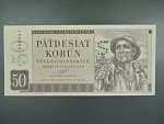 50 Kčs 29.8.1950, série B 46, perforace S