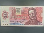 50 Sk 1987 s. I 06 kolkovaná, Baj. SK2a