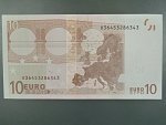 10 Euro 2002 s.X, Německo, podpis Jeana-Clauda Tricheta, P013 tiskárna Giesecke a Devrient, Německo