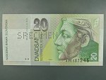 20 Sk 1.9.1993 s. A perf. SPECIMEN, Baj. SK 7a, Pi. 20s