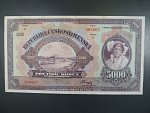 5000 Kč 6.7.1920 série C, neperforovaná!!