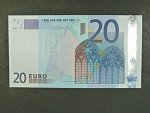 20 Euro 2002 s.X, Německo, podpis Mario Draghi, E008 tiskárna F. C. Oberthur, Francie