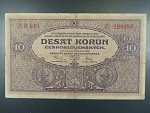 10 Kčs 2.1.1927 série R 049