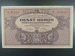 10 Kčs 2.1.1927 série N 183, perf. NEPLATNÉ