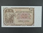 100 Kčs 1953 série CN, tiskárna Goznak Moskva