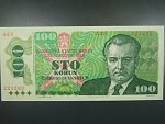 100 Kčs 1989 s. A 23