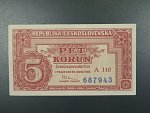 5 Kčs 25.1.1949 série A 110