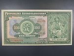 100 Kč 14.1.1920 serie Ag