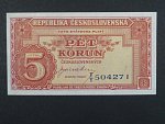 5 Kčs 1945 série T/T