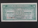 10 Kčs 1945 série R/E