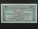 10 Kčs 1945 série S/T