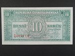 10 Kčs 1945 série S/N