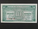 10 Kčs 1945 série S/J