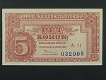 5 Kčs 25.1.1949 série A 51