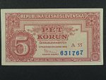 5 Kčs 25.1.1949 série A 55