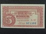 5 Kčs 25.1.1949 série A 69