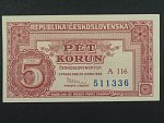 5 Kčs 25.1.1949 série A 116