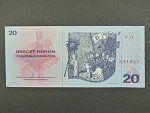 20 Kčs 1970 s.F 21