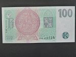 100 Kč 1997 s. C 82, Baj. CZ 18, Pi. 18 