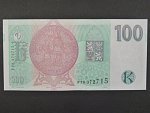 100 Kč 1997 s. F 78, Baj. CZ 18, Pi. 18 