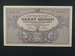 10 Kčs 2.1.1927 série N 132