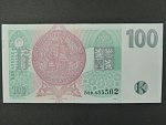 100 Kč 1995 s. B 20, chybotisk 