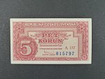 5 Kčs 25.1.1949 série A 137