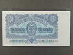 3 Kčs 1953 série PD, tiskárna STC Praha