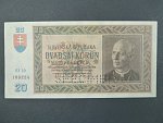 20 Ks 15.9.1939 serie Ef 10, perf. SPECIMEN