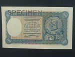 100 Ks 7.10.1940 II.vydání, série D 4, perf. SPECIMEN