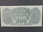 100 K 1944 série AH, číslovač 6b, perf. SPECIMEN