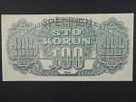 100 K 1944 série AK, číslovač 6b, perf. SPECIMEN