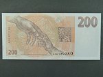 200 Kč 1993 s. A 30 proužek Kčs, Baj. CZ 6a, Pi. 6a