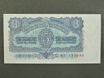 3 Kčs 1953 série MT, tiskárna STC Praha