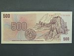 500 Kč 1973 s. Z 54, kolek, Baj. CZ 2, Pi. 2