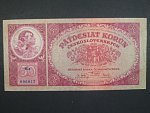 50 Kč 1.10.1929, serie Ka