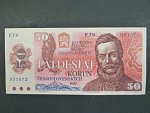 50 Kčs 1987 s. F 70