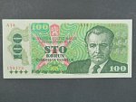 100 Kčs 1989 s. A 14