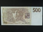 500 Kč 1993 s. A 50, Baj. CZ 7a, Pi. 7