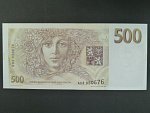 500 Kč 1993 s. A 03, Baj. CZ 7a, Pi. 7