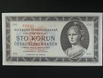 100 Kčs 1945 série N 11