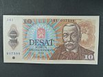 10 Kčs 1986 série J 01