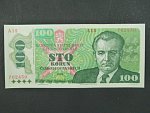 100 Kčs 1989 s. A 15