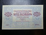 100 Kč 15.4.1919 série 0001, dobový padělek typ 7 