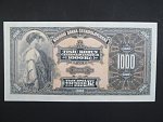 1000 Kč 8.4.1932 série A, Ba. 26, Pi. 25a, mimořádně dobrá kvalita