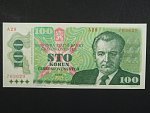 100 Kčs 1989 s. A 28