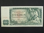 100 Kčs 1961 série G 72, číslovač 1c