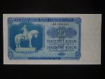 25 Kčs 1953 série AU, tiskárna Goznak Moskva
